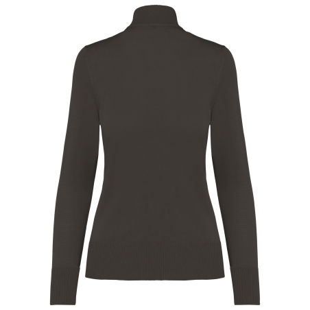 Cardigan zippé femme