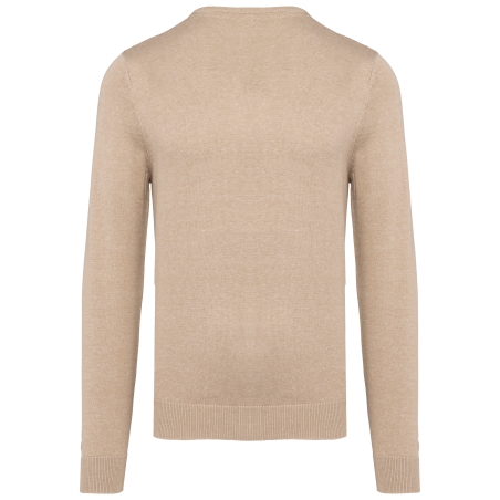 Pull col V homme