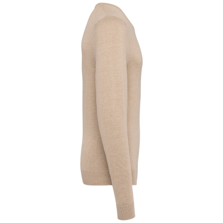 Pull col V homme