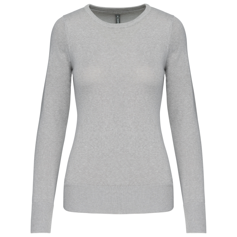 Pull col rond femme