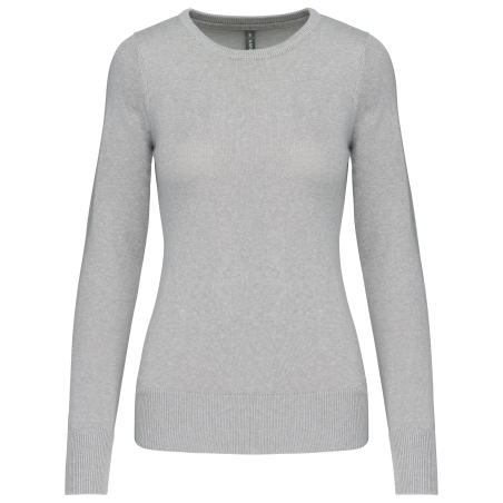 Pull col rond femme