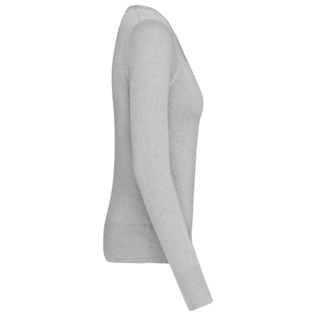 Pull col rond femme