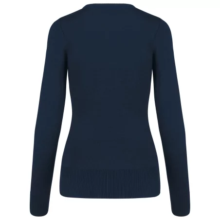 Pull col rond femme