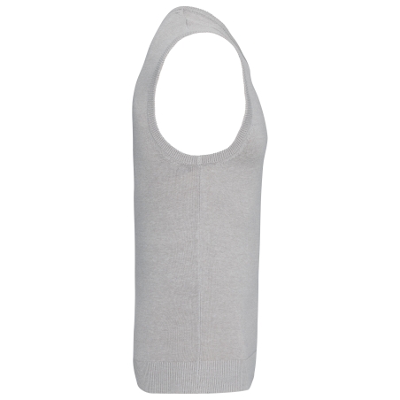 Pull col V sans manches