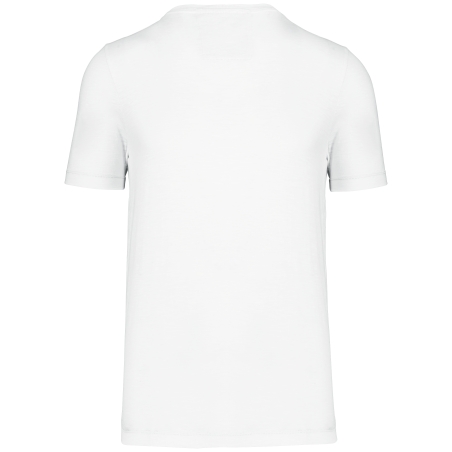 T-shirt slub écoresponsable col rond manches courtes homme