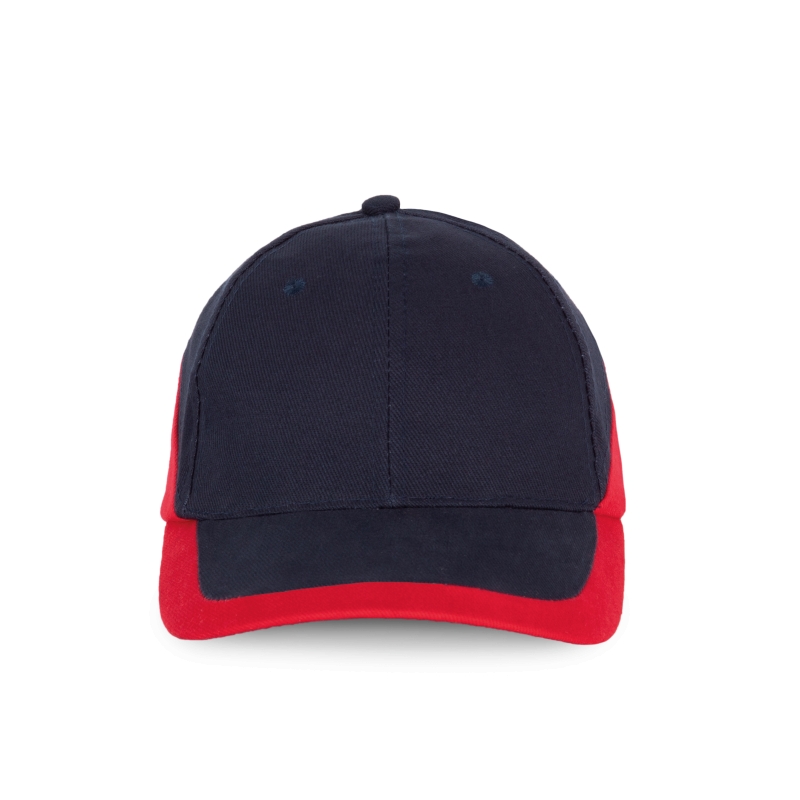 Racing - Casquette bicolore 6 panneaux