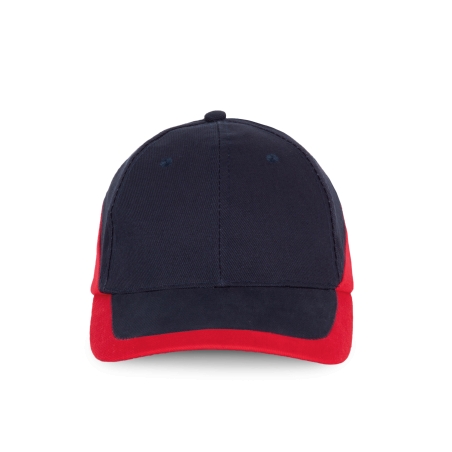 Racing - Casquette bicolore 6 panneaux