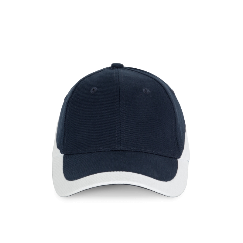 Racing - Casquette bicolore 6 panneaux