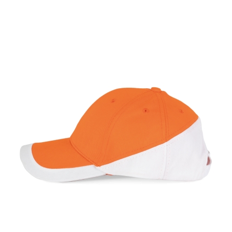 Racing - Casquette bicolore 6 panneaux