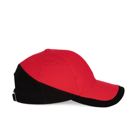 Racing - Casquette bicolore 6 panneaux