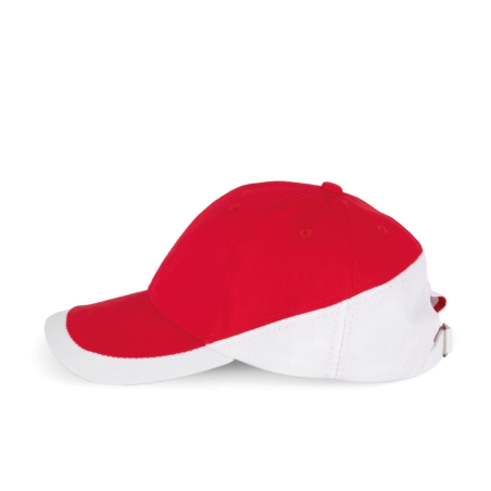 Racing - Casquette bicolore 6 panneaux