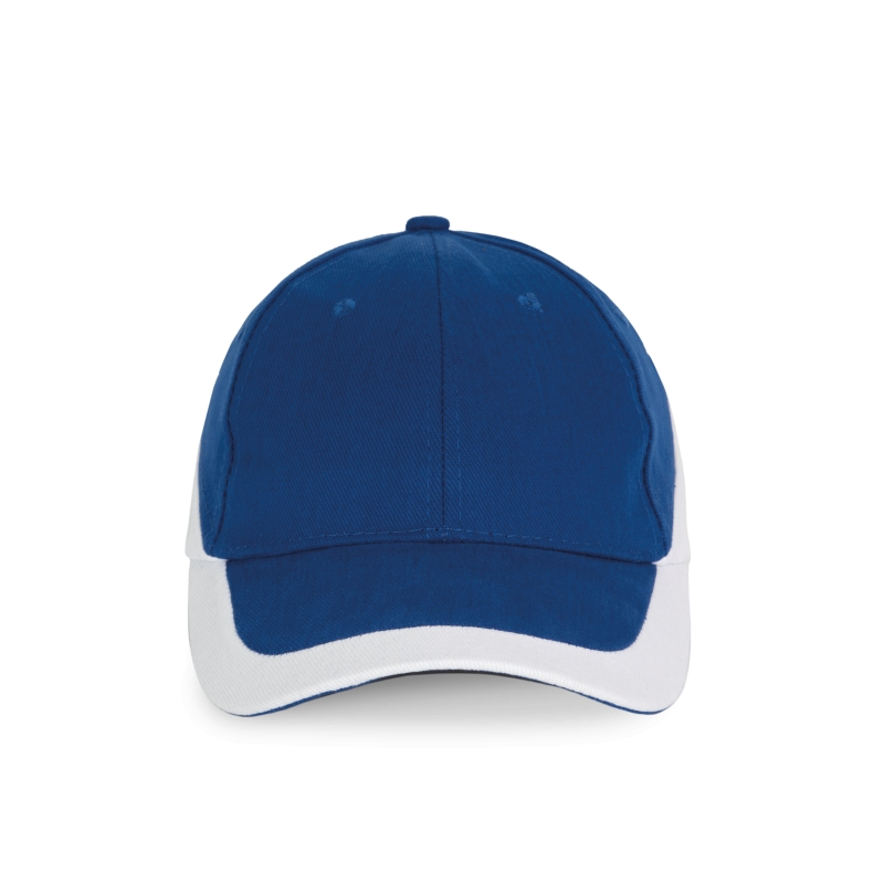 Racing - Casquette bicolore 6 panneaux