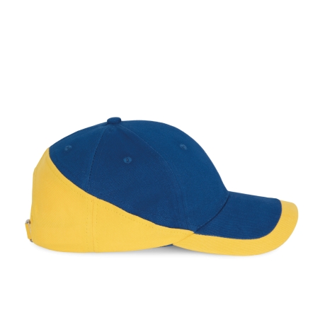 Racing - Casquette bicolore 6 panneaux