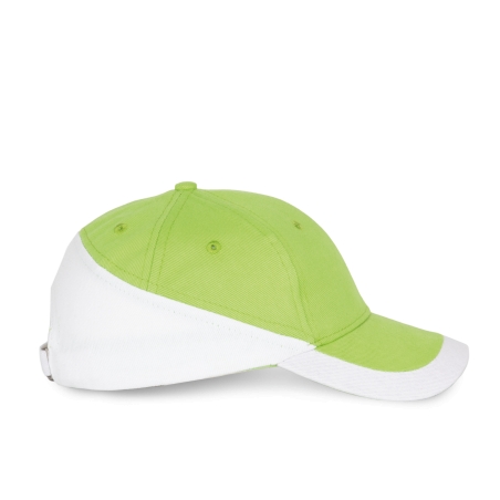 Racing - Casquette bicolore 6 panneaux