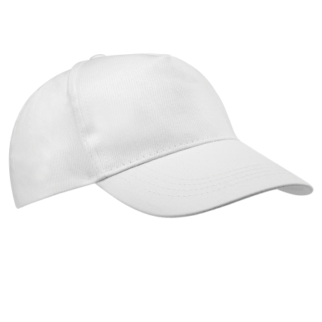 Casquette coton - 5 panneaux