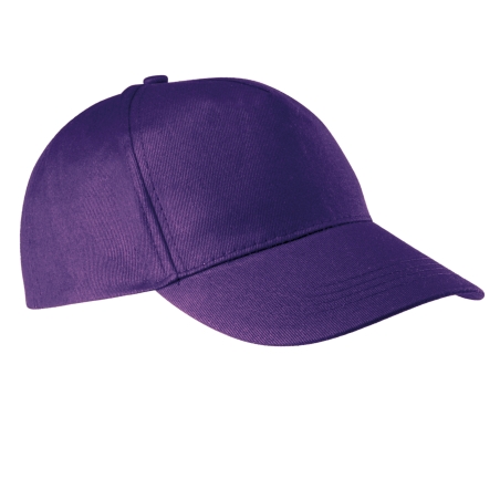 Casquette coton - 5 panneaux