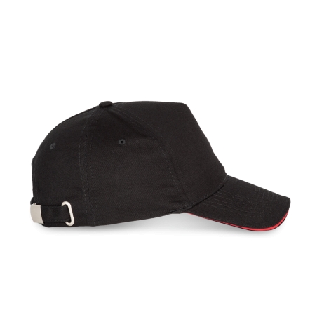 Casquette avec sandwich contrasté - 5 panneaux