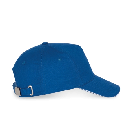 Casquette avec sandwich contrasté - 5 panneaux