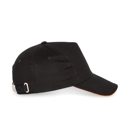 Casquette avec sandwich contrasté - 5 panneaux