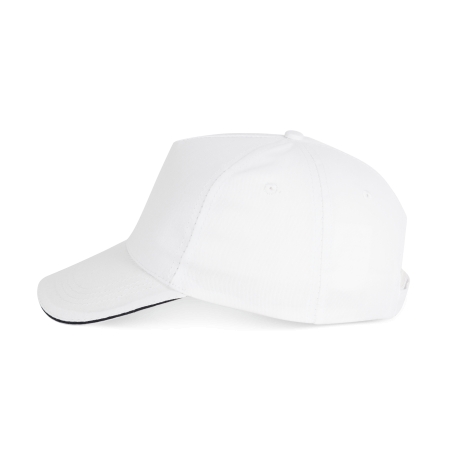 Casquette sandwich contrasté - 5 panneaux