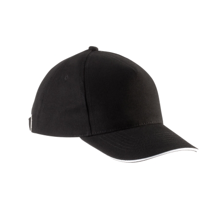 Casquette enfant avec sandwich contrasté - 5 panneaux