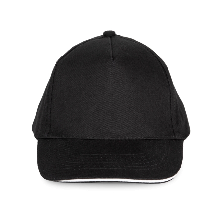 Casquette enfant avec sandwich contrasté - 5 panneaux