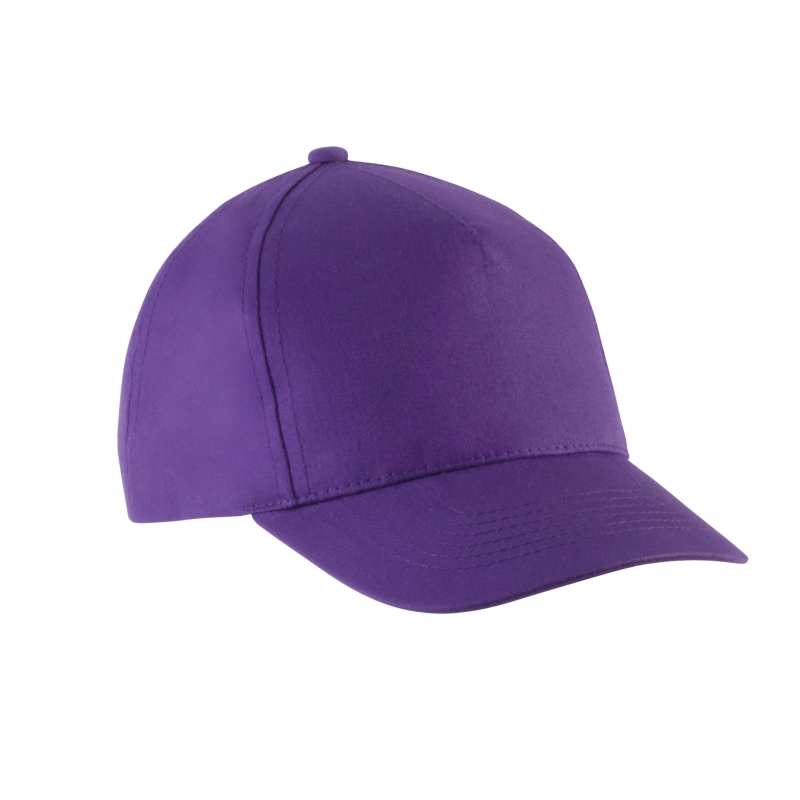Casquette enfant en coton - 5 panneaux
