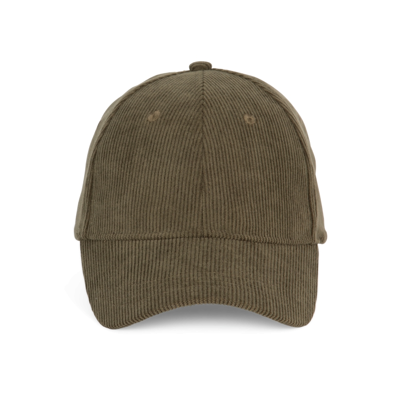 Casquette en velours - 6 panneaux