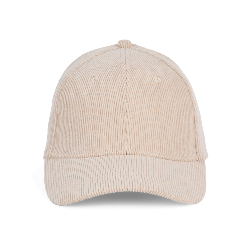 Casquette en velours - 6 panneaux