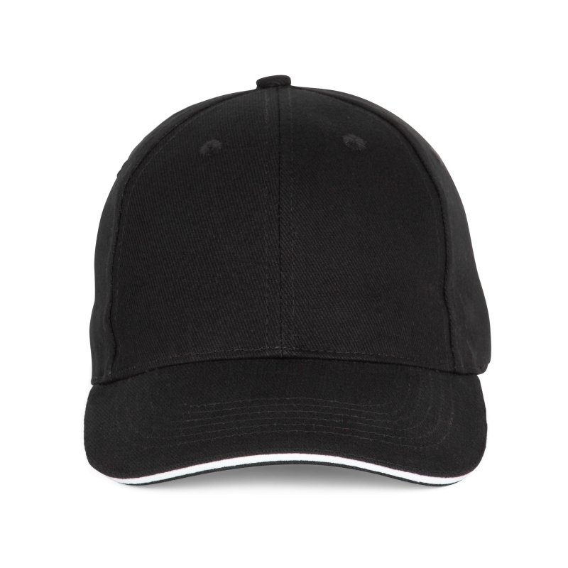 Casquette Baseball avec sandwich - 6 panneaux