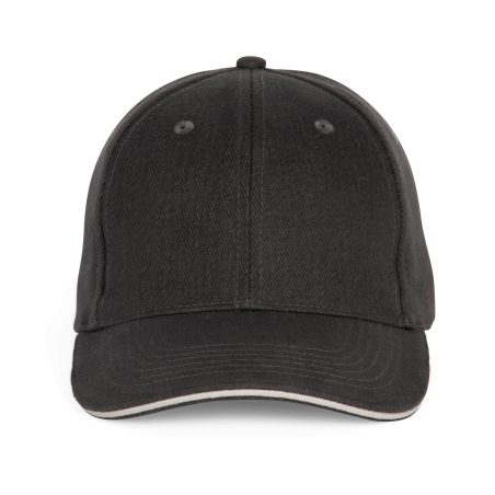 Casquette Baseball avec sandwich - 6 panneaux