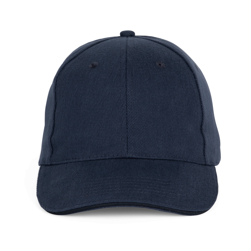 Casquette Baseball avec sandwich - 6 panneaux