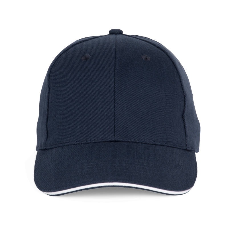 Casquette Baseball avec sandwich - 6 panneaux