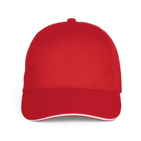 Casquette Baseball avec sandwich - 6 panneaux