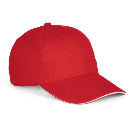 Casquette Baseball avec sandwich - 6 panneaux