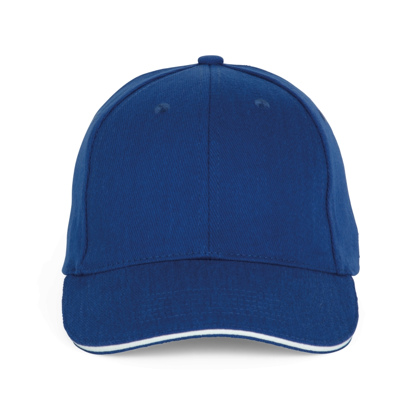 Casquette Baseball avec sandwich - 6 panneaux