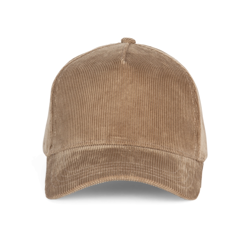 Casquette en velours - 5 panneaux