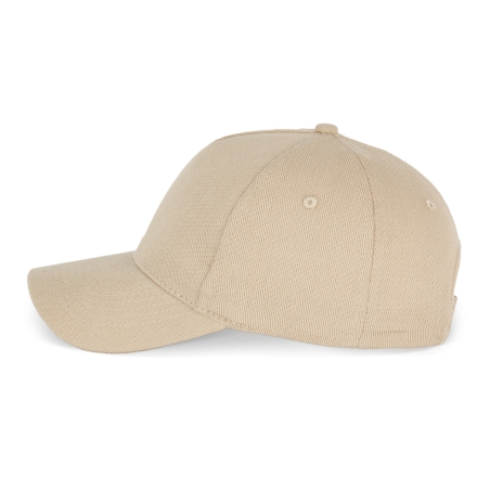 Casquette en coton et polyester recyclés K-loop tracking - 5 panneaux