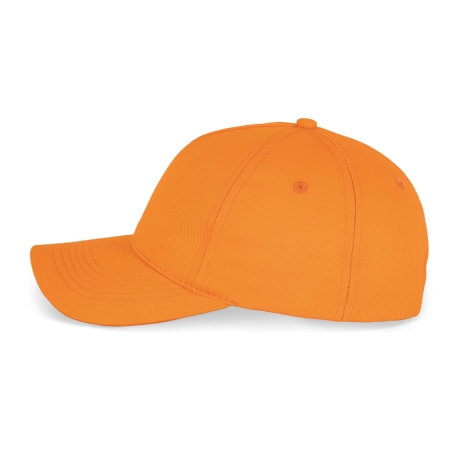 Casquette en coton et polyester recyclés K-loop tracking - 5 panneaux