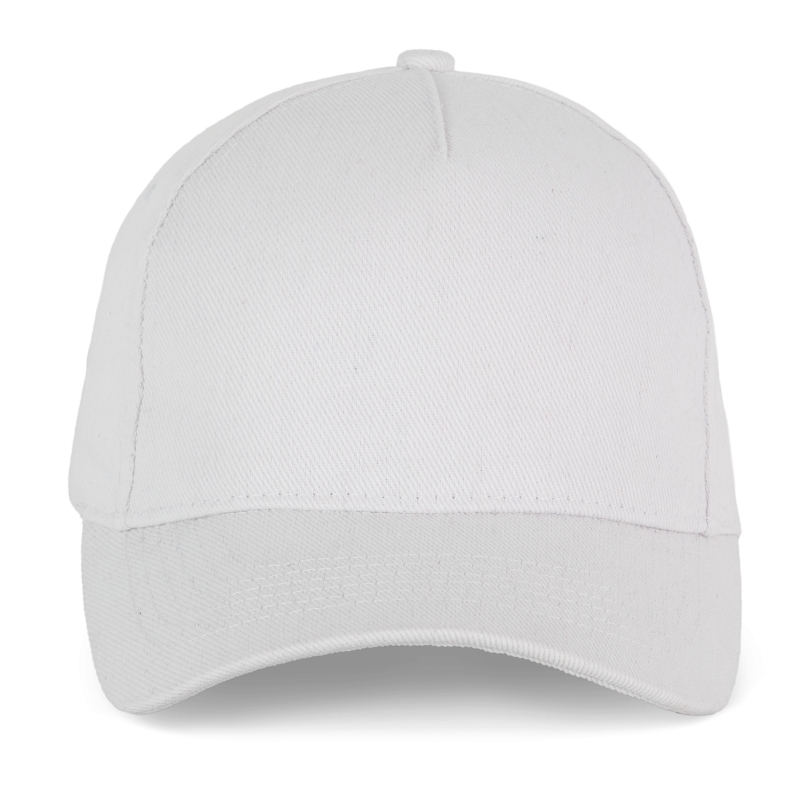 Casquette en coton et polyester recyclés K-loop tracking - 5 panneaux