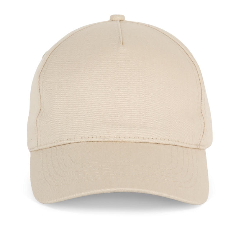 Casquette en coton et polyester recyclés K-loop tracking - 5 panneaux