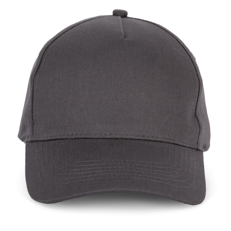Casquette en coton et polyester recyclés K-loop tracking - 5 panneaux