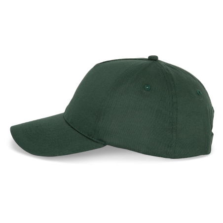 Casquette en coton et polyester recyclés K-loop tracking - 5 panneaux