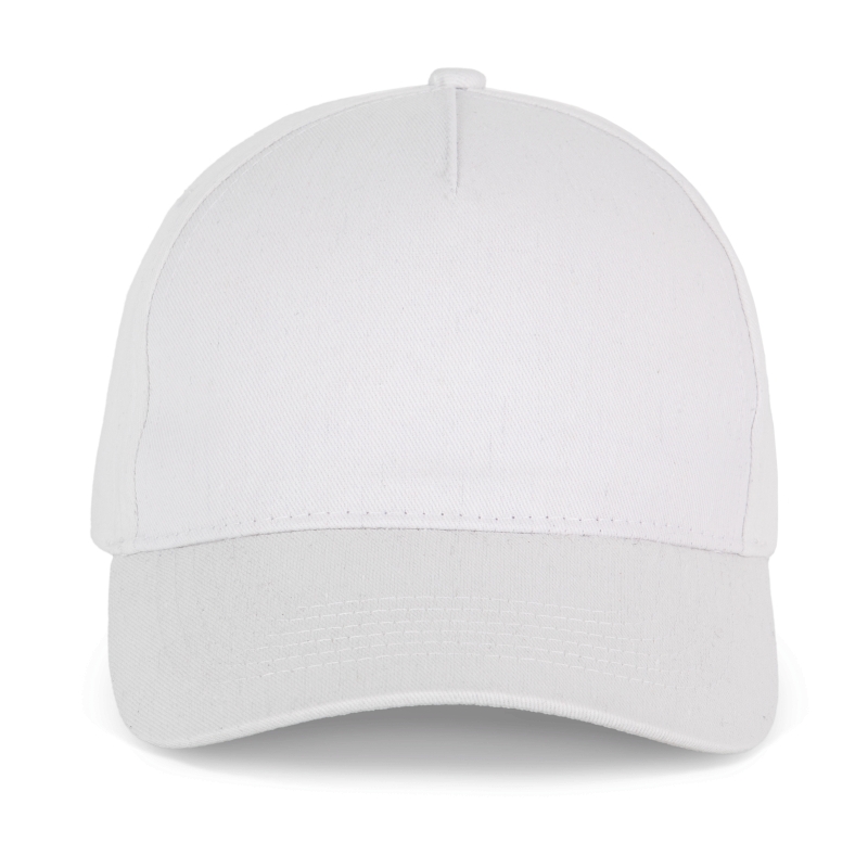 Casquette en coton et polyester recyclés K-loop tracking - 5 panneaux