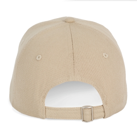 Casquette en coton et polyester recyclés K-loop tracking- 6 panneaux