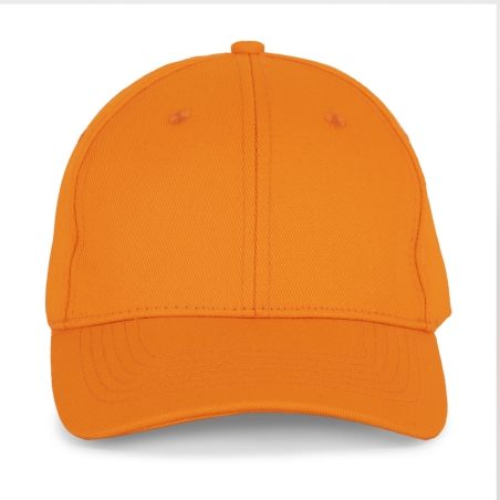 Casquette en coton et polyester recyclés K-loop tracking- 6 panneaux