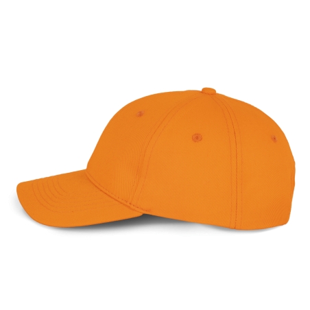 Casquette en coton et polyester recyclés K-loop tracking- 6 panneaux