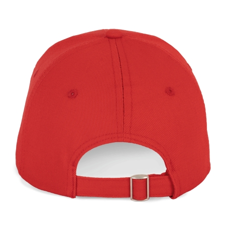 Casquette en coton et polyester recyclés K-loop tracking- 6 panneaux