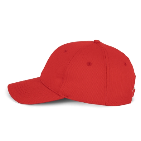 Casquette en coton et polyester recyclés K-loop tracking- 6 panneaux