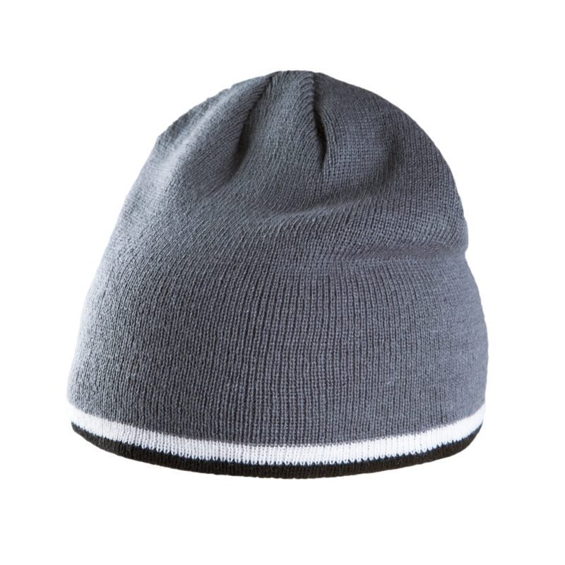 Bonnet bande bicolore contrastée